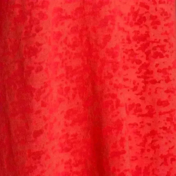 Soffe Coral/Pink V-neck Junior's Top (188) - Picture 8 of 11